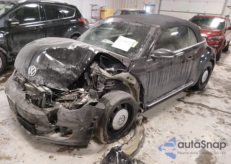 2016 Volkswagen Beetle 1.8T S z USA, uszkodzony, nr VIN 3VW507AT1GM809857